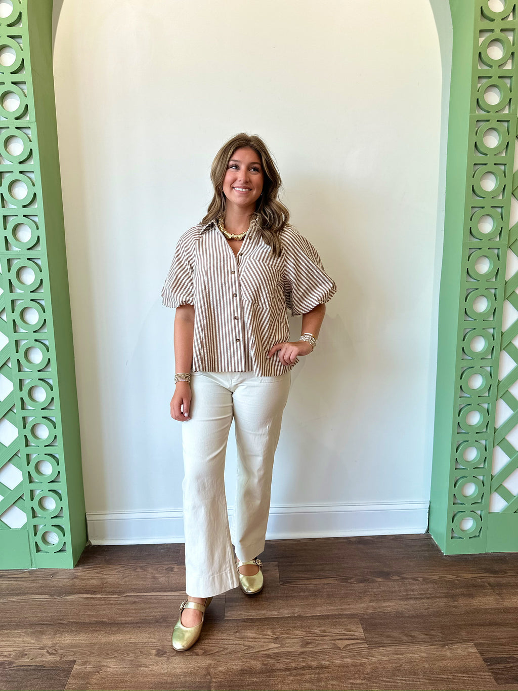 Gracie Striped Top