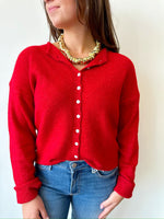 Taylor Red Cardigan