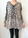 Kara Leopard Top