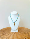 Mary Fish Pendant Necklace