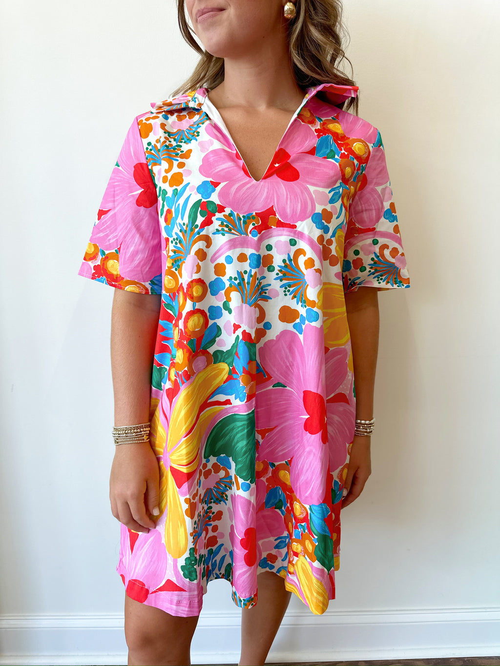 Lila Floral Dress
