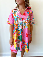 Lila Floral Dress
