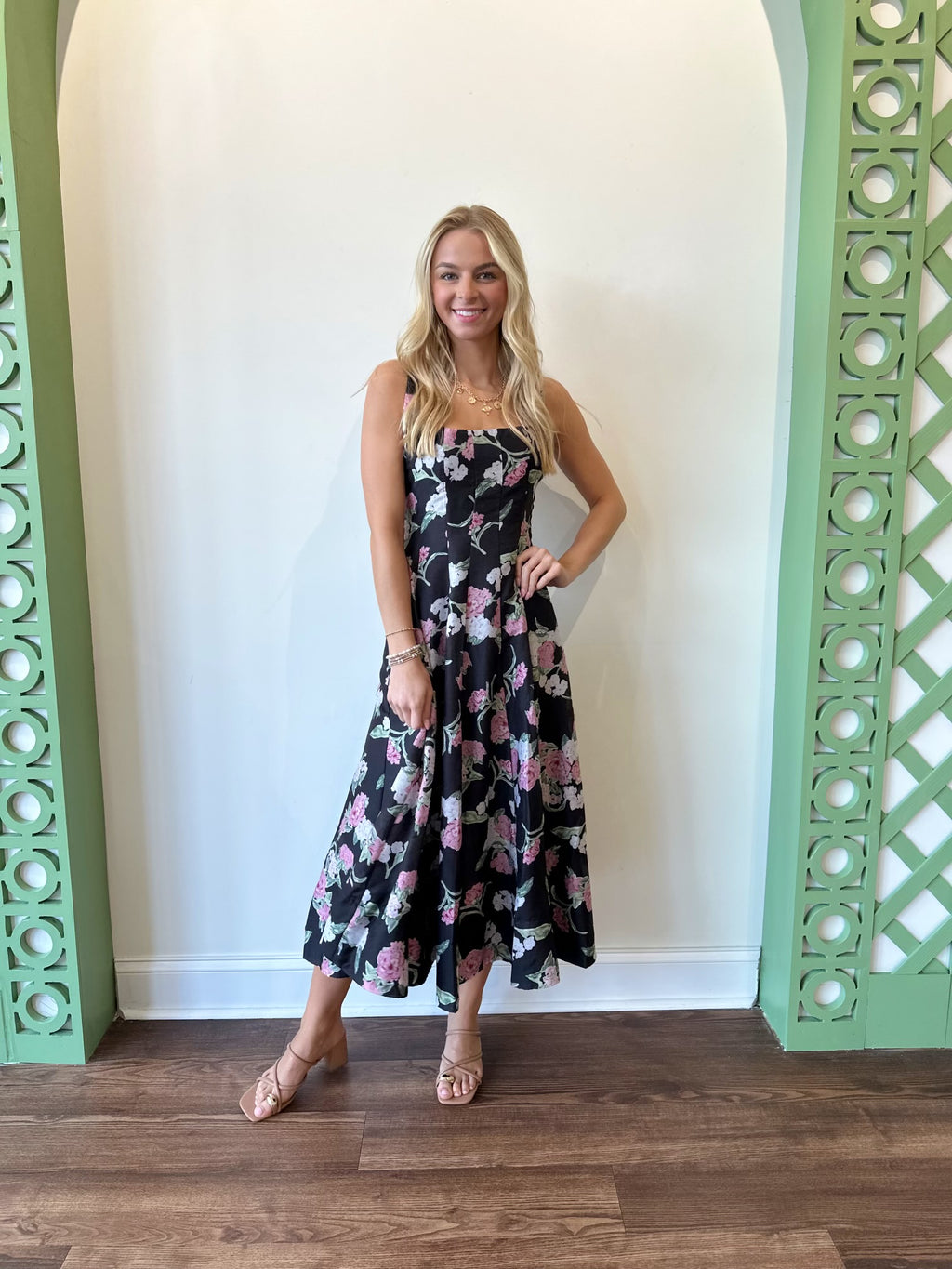 Indie Floral Dress