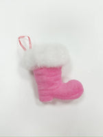 Santa Boot Ornament