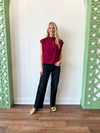 Donna Garnet Top