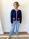 Madelyn Navy Cardigan