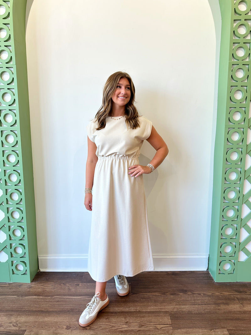 Mia Beige Dress