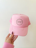 TFP Pink Scalloped Trucker Hat