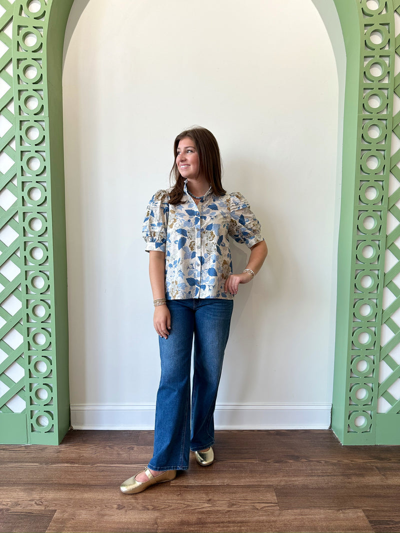 Reagan Floral Top