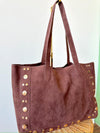 Carmin Brown Tote Bag