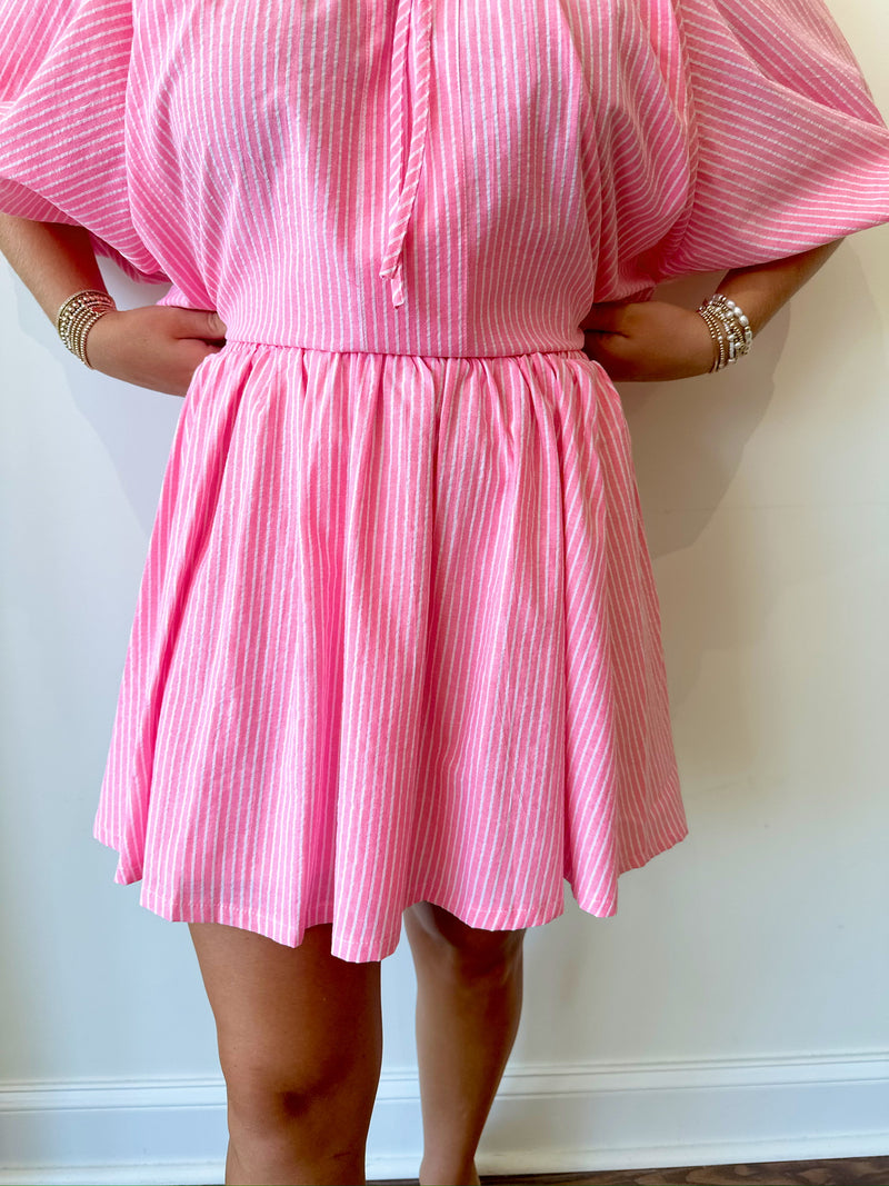 Sutton Striped Skirt