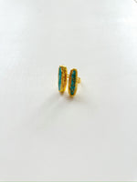 EE Linear Ring-Turquoise