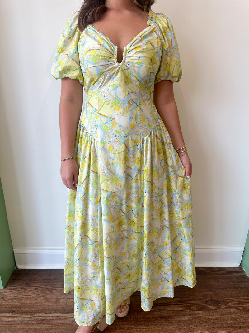 Lanna Printed Dress