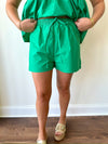 Mallory Green Shorts