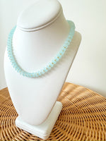 Regina Beaded Necklace-Blue
