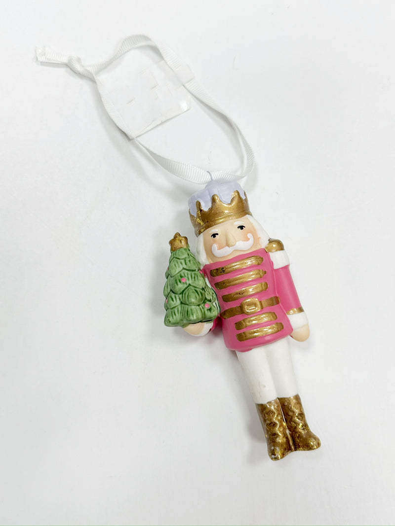 Hand-Painted Nutcracker Ornament