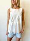 Ava White Top