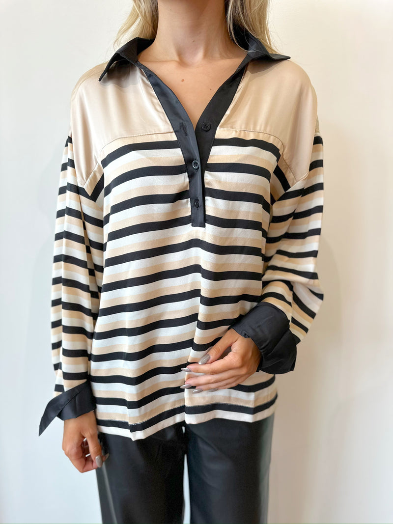 Madison Striped Top