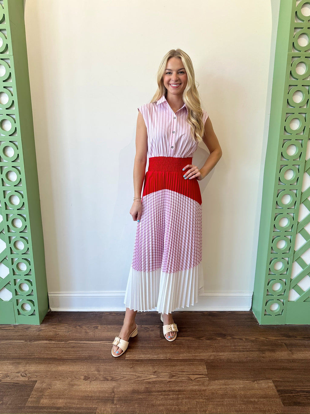 Kenzie Striped Dress