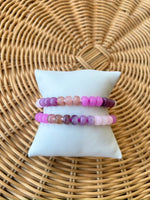 Mallory Beaded Bracelet- Pink