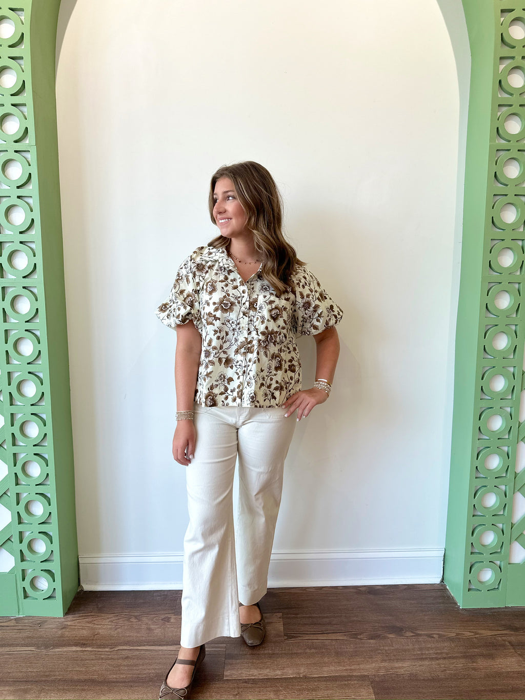 Lanna Printed Top