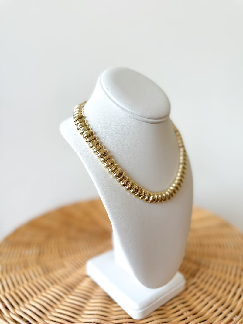 Sara Gold Linked Necklace