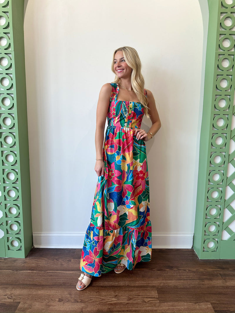 Madison Printed Dress
