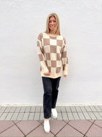Nyla Checker Sweater