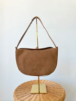 Sofia Suede Bag- Tan