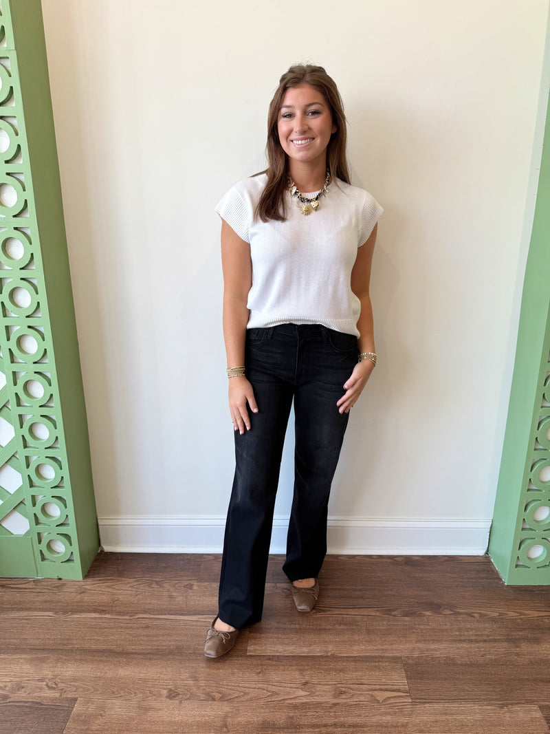 Mia Slim Leg Jeans-Black