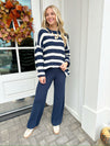 Lexie Knit Set-Navy