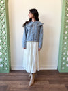 Celie Cream Skirt