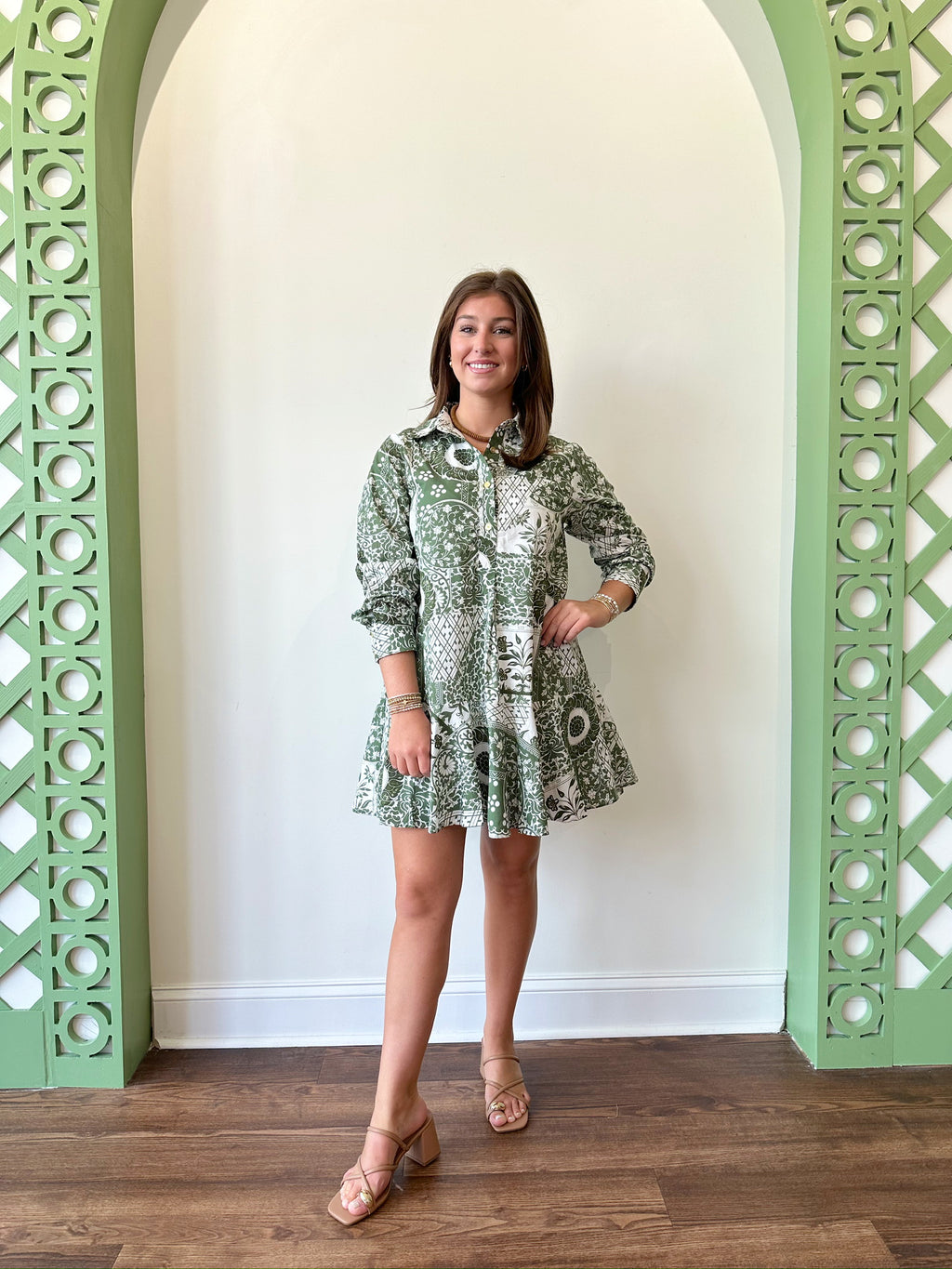 Morgan Printed Dress