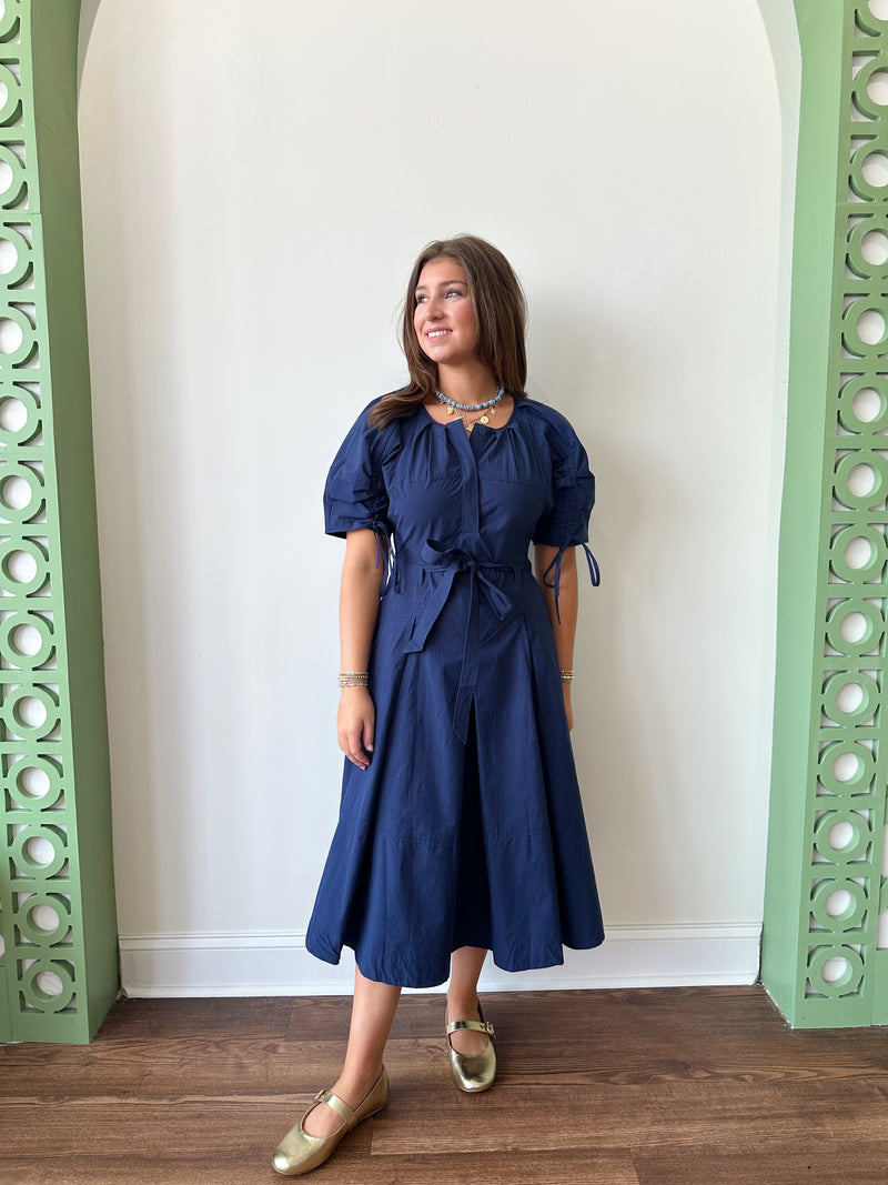 Kelly Navy Dress