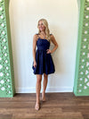 Marshall Navy Dress