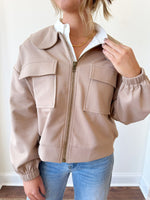 Camila Taupe Jacket