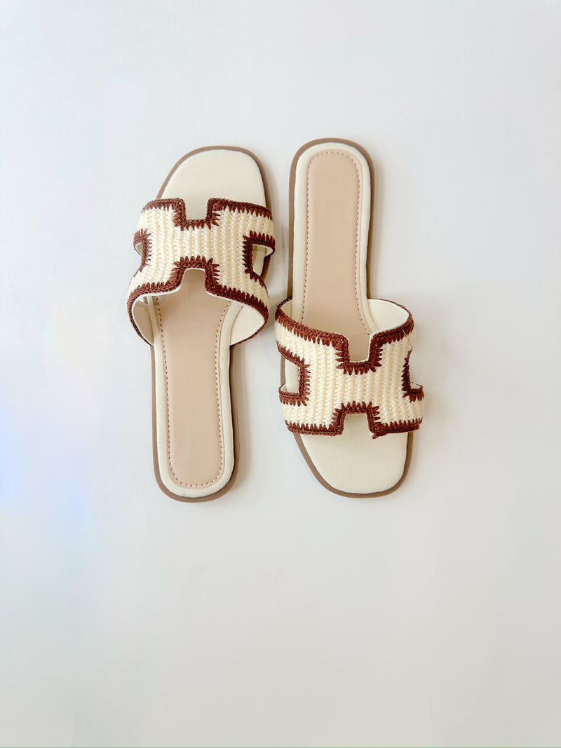 Monica Crochet Sandals