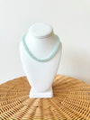 Regina Beaded Necklace-Blue