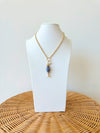 Whit Fish Charm Necklace