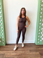 Kylie Active Tank-Brown