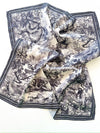 Annie Printed Bandana- Black
