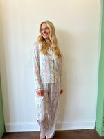 Charlotte Ivy Satin PJ Set