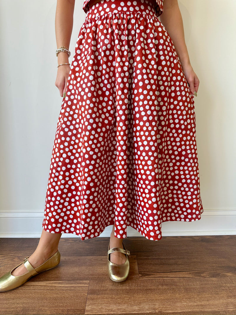 Thena Printed Skirt
