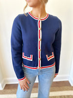 Madelyn Navy Cardigan