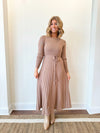 Audrey Taupe Dress