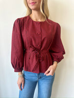 Hazel Gingham Top