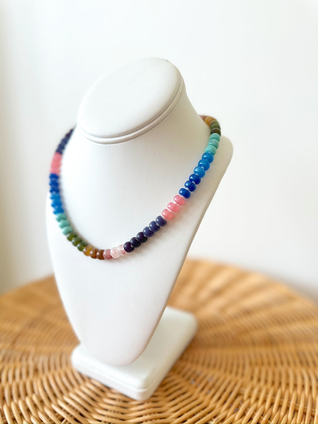 Jordan Beaded Necklace-Multi