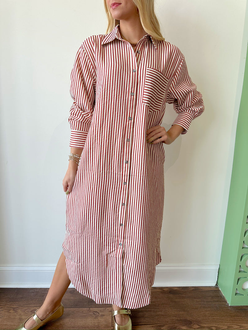 Erica Striped Dress