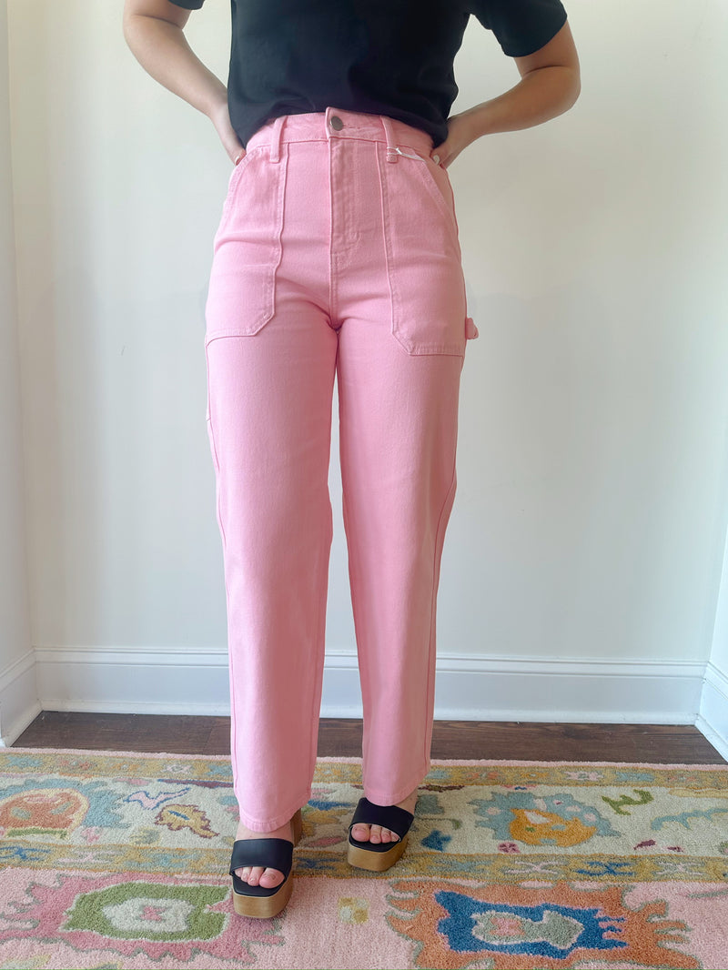 Mindy Pink Jeans
