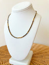 Karlie Beaded Necklace- Brown
